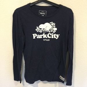 Roots Tops - Park City Utah Roots long sleeve graphic tee shirt Roots Tops - Park City Utah Roots long sleeve graphic tee shirt